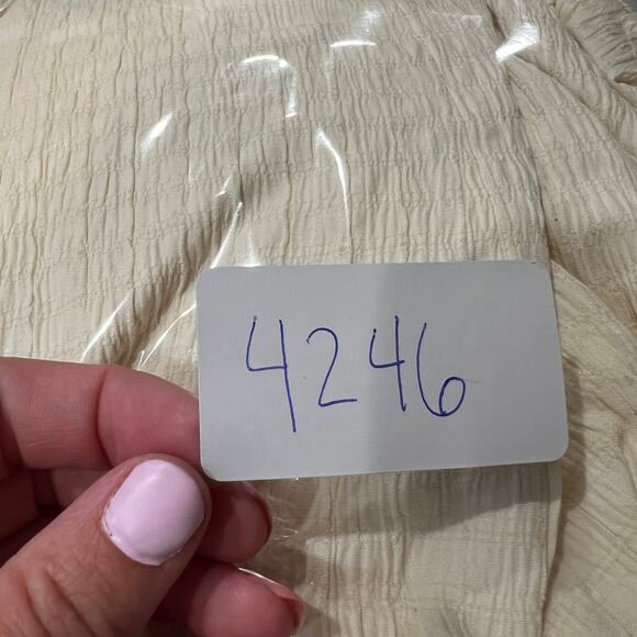 ASTR THE LABEL Women's Sunny Pleated Midi Dress Size M In Soft Yellow - Picture 13 of 13